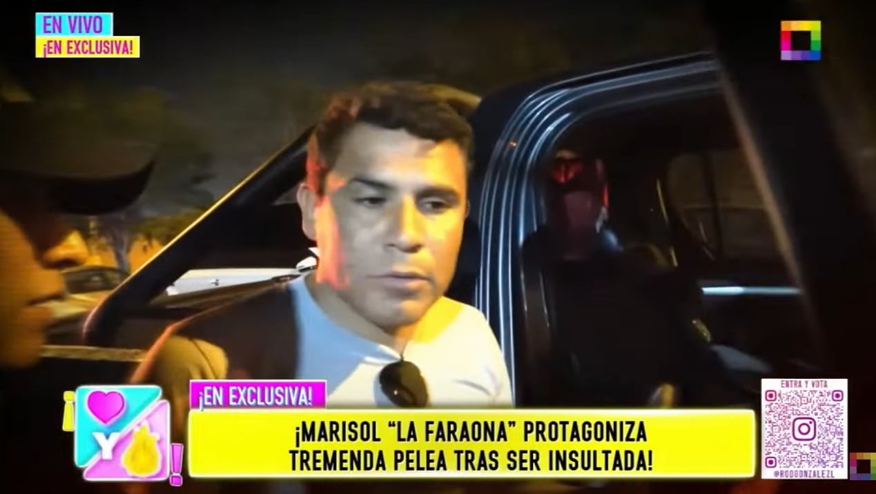 Hombre que agredió a Marisol.