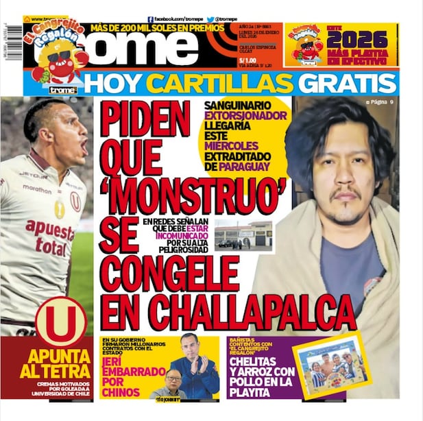 Portada Trome