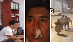 Punta Hermosa: sujeto agrede a personal de serenazgo con patadas y golpes en el rostro | VIDEO