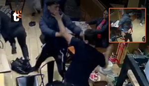 Barristas causan pánico en Surquillo: vándalos se enfrentaron con armas blancas dentro de pollería