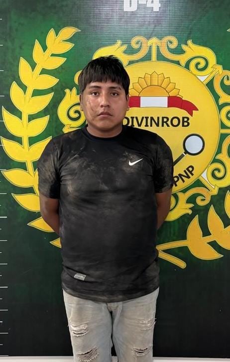 Comas: Robinson Salazar (20), ‘Robin’ era el único adulto de la organización criminal.