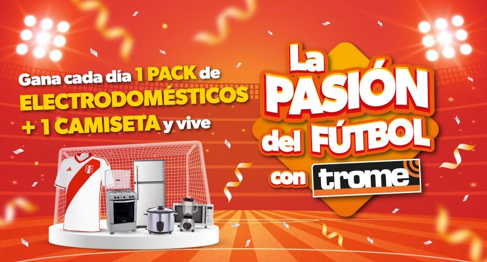 La pasión del fútbol con Trome