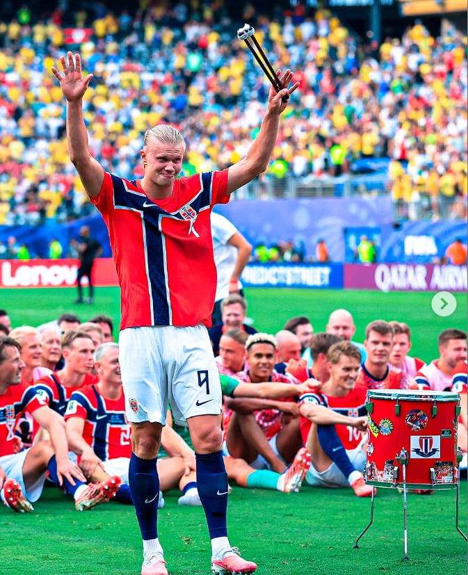 El 'remo vikingo' se ha hecho viral en el Mundial 2026. Foto: Internet.
