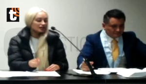 ¡Nadeska se quiebra en audiencia! Niega proxenetismo y suplica no ser extraditada a Bélgica: “Déjenme defenderme por mi hijo”
