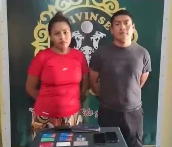 Kiara Chorres y Wilmer Monsefú
