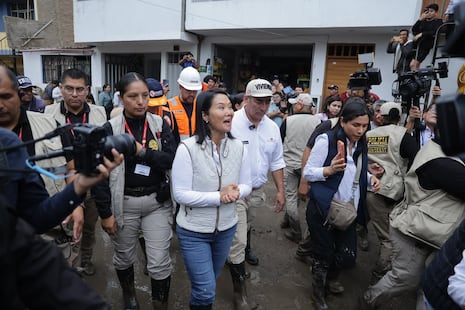 Keiko recorre VES y cuestiona a ministro Cuba por minimizar impacto de lluvias: “No está viendo la magnit...