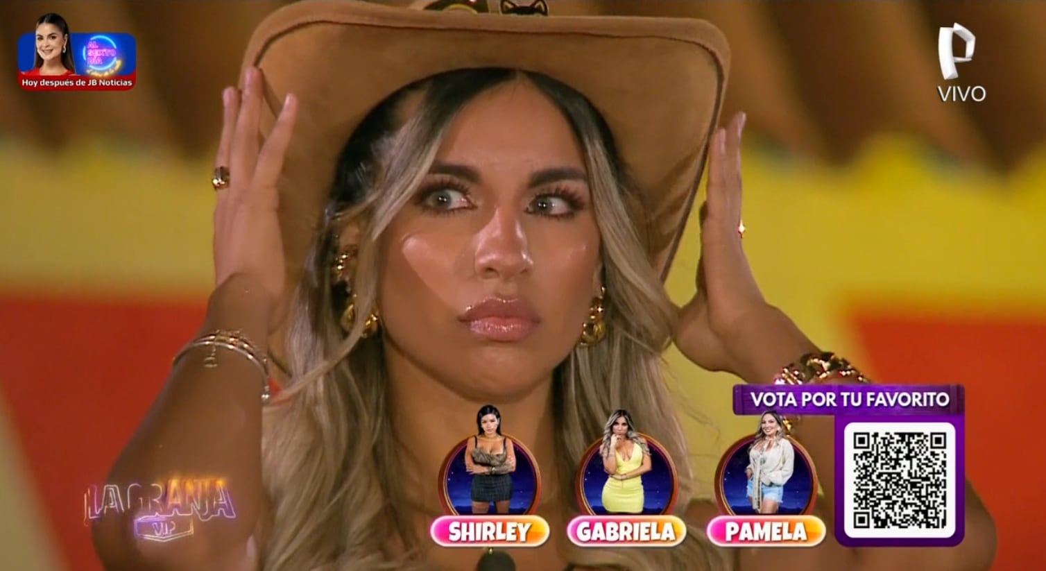 Reacción de Gabriela Herrera al saber que Diego Chávarri terminó con Thalía Bentín tras salir del reality.