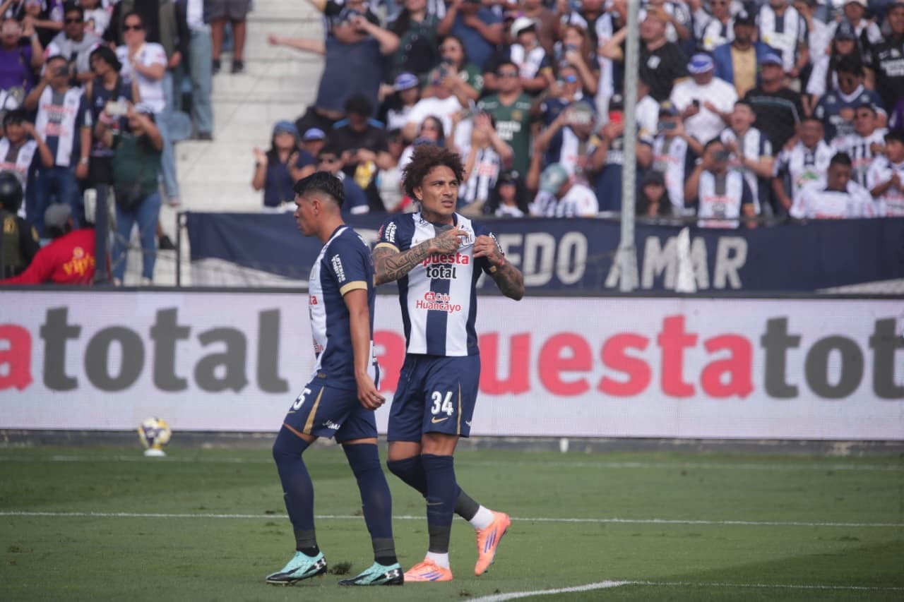 Paolo Guerrero lleva anotados 17 goles con Alianza Lima en Liga 1. (@gec)