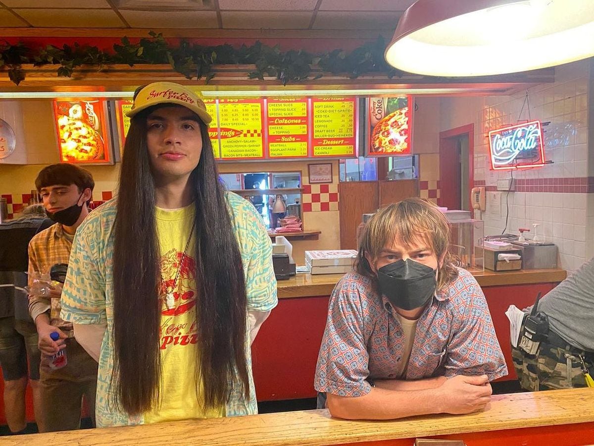 En el local de Surfer Boy Pizza (Foto: Finn Wolfhard / Instagram)