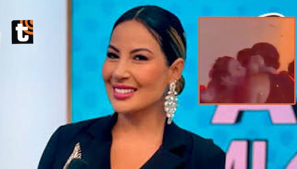 TROME - Pamela López y su nuevo ‘colágeno’ se besan y protagonizan polémico momento en ‘Cochinola’