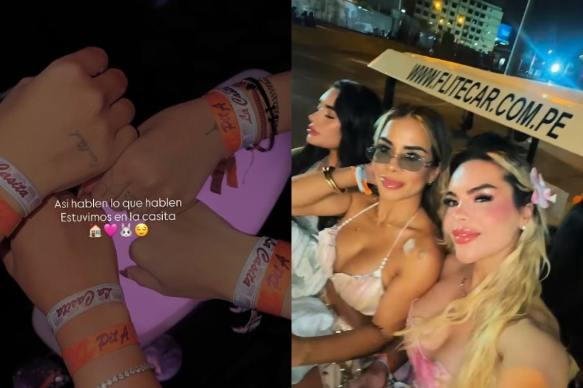 Vanessa López respondió a críticas por su presencia en La Casita de Bad Bunny. (@vvanelopez)