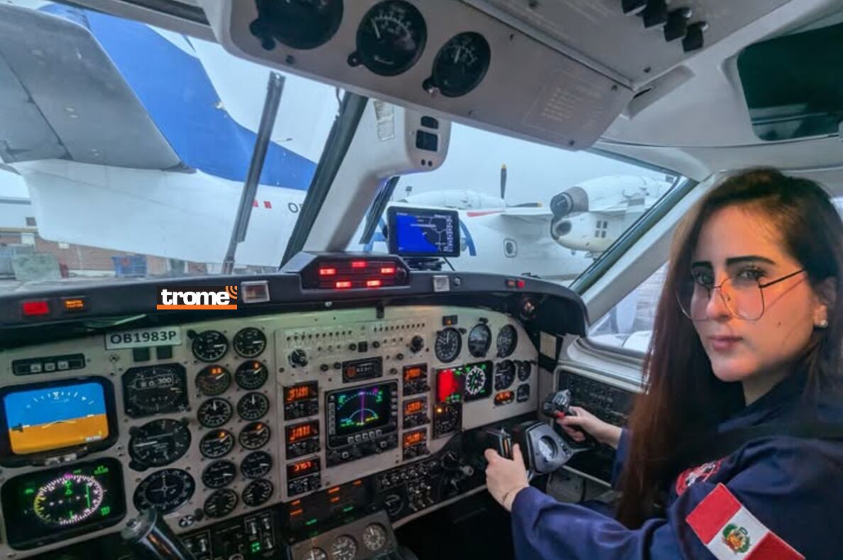 Joven ingeniera peruana es sanmarquina y avanza en la investigación espacial. (Isabel Medina / Trome).