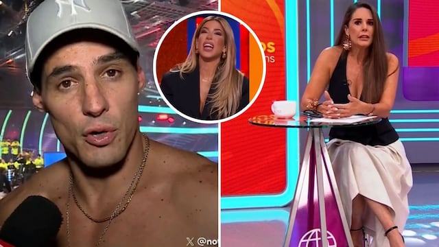 Facundo González y Rebeca Escribens enfrentados por Oriana Marzoli