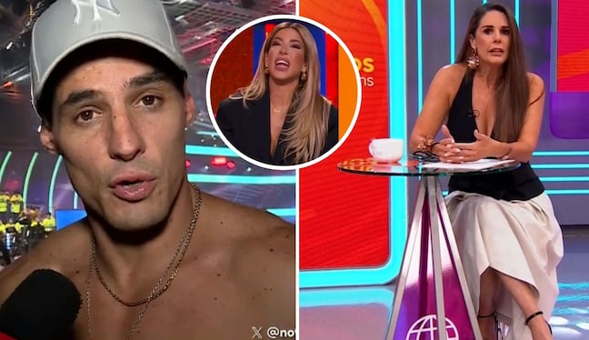 Facundo González y Rebeca Escribens enfrentados por Oriana Marzoli