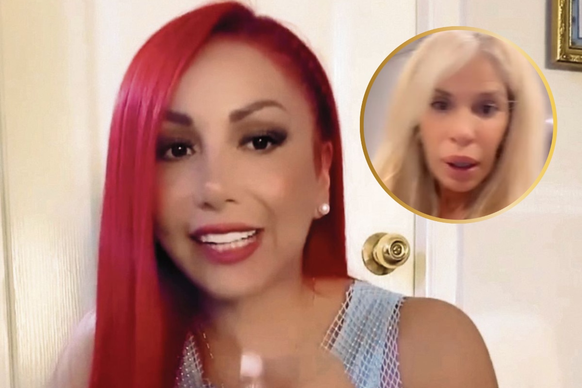 Deysi Araujo y la mamá de Alejandra Baigorria