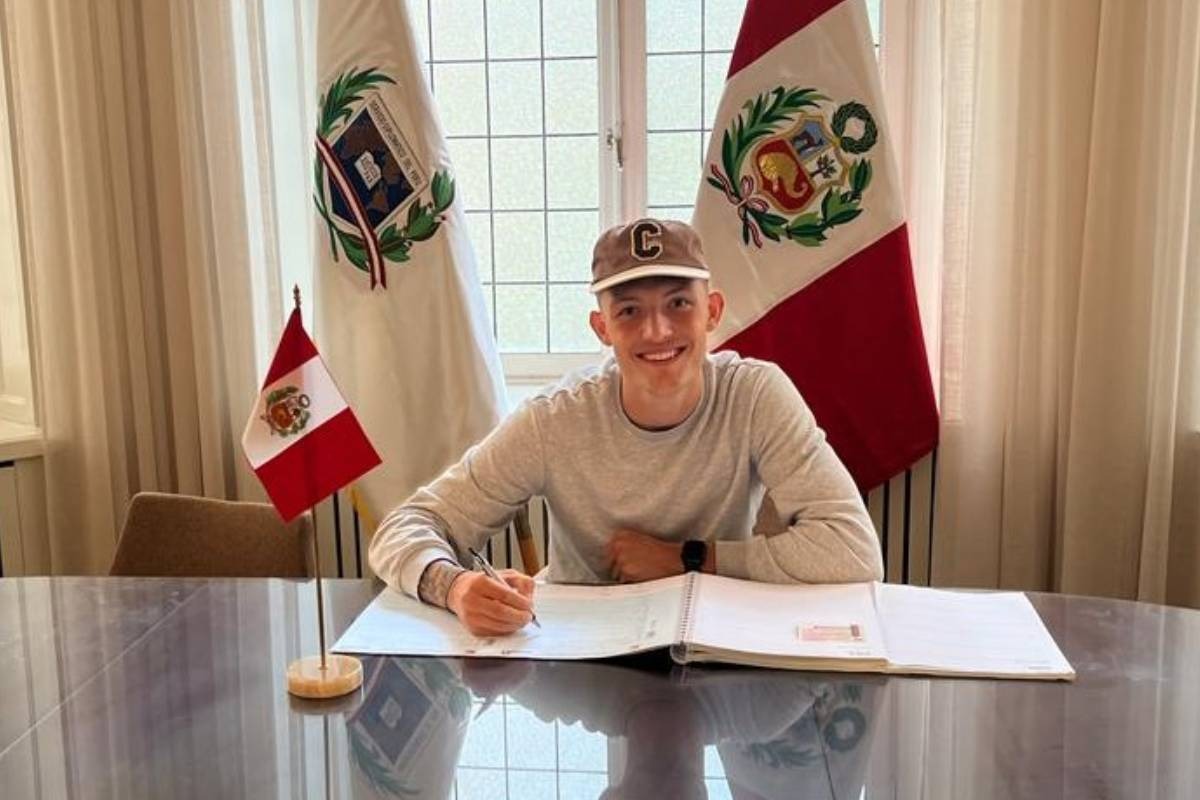 Oliver Sonne inscribió su acta de nacimiento en embajada de Perú en Suecia y está cada vez más cerca de ser elegible por Reynoso.