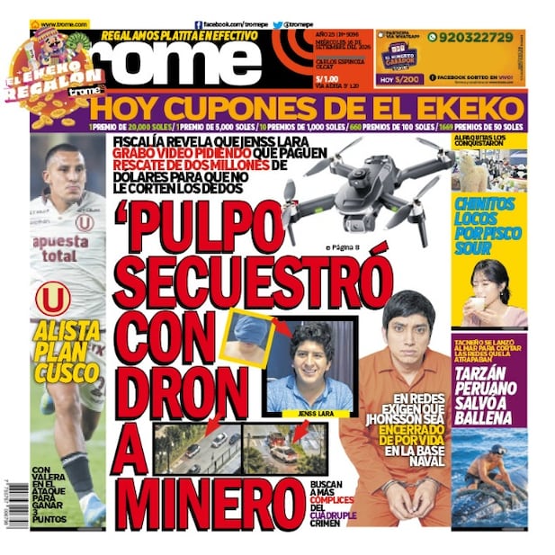 Portada Trome