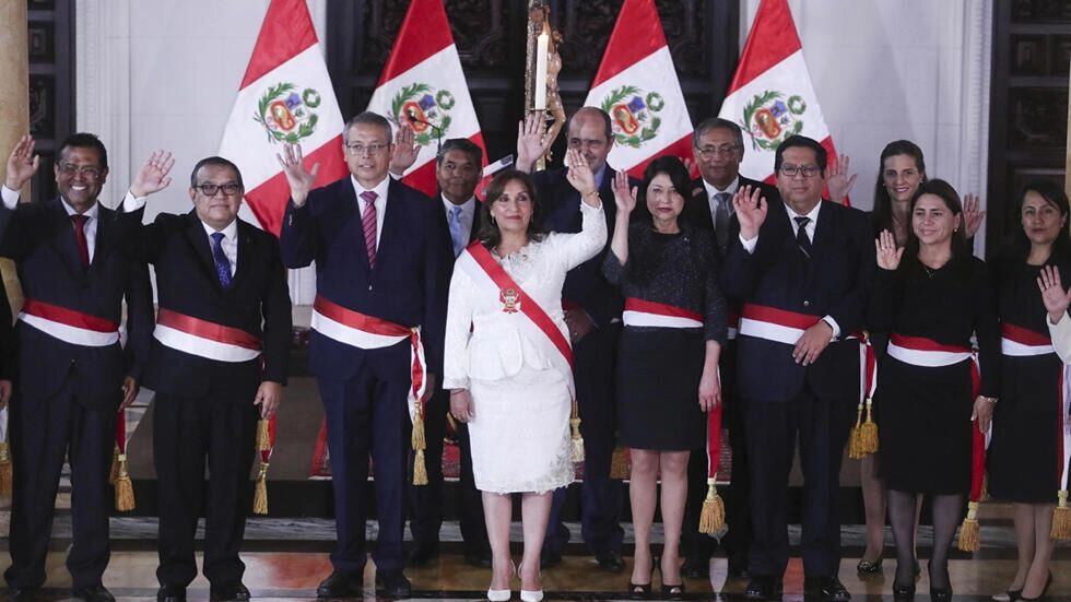 Primer Gabinete Ministerial de Dina Boluarte.