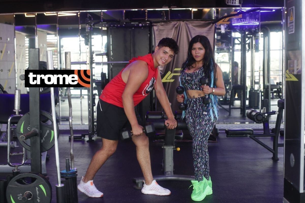 Briyit Palomino, 'La Vampiresa de la cumbia' dice que su 'fortachón' está con ella porque la quiere y respeta. Fotos: GEC/ Jesús Saucedo