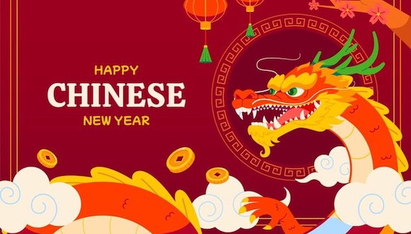 El Dragón de Madera inicia su reinado este Año Nuevo Chino 2024 con buenas noticias para los signos (Foto: Freepik)