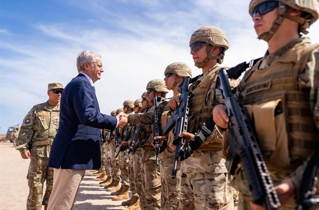 Presidente de Chile, José Antonio Kast, inició las obras para el 'Escudo Fronterizo' de su país, en la frontera con Perú.