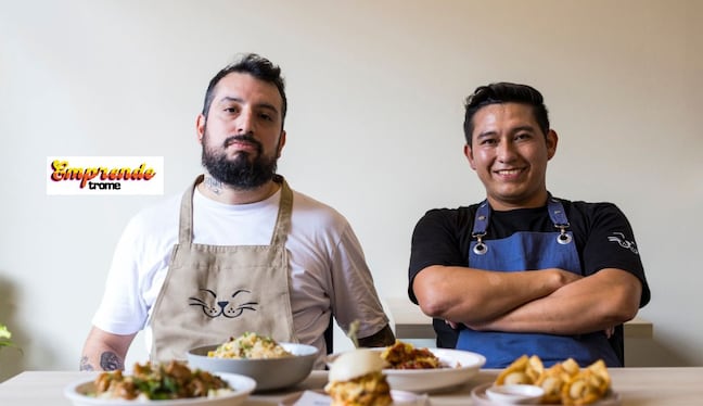 Rodrigo y Cheché fusionan técnica, creatividad y sabores asiáticos para crear platos que han conquistado a los comensales más exigentes. Foto: Mario Zapata