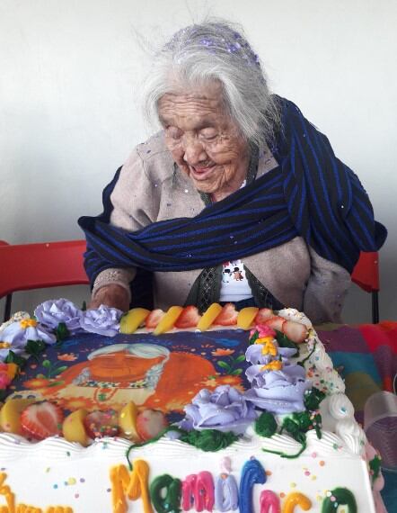 La señora cumplió recientemente un año más de vida (Foto: Mamá Coco / Facebook)