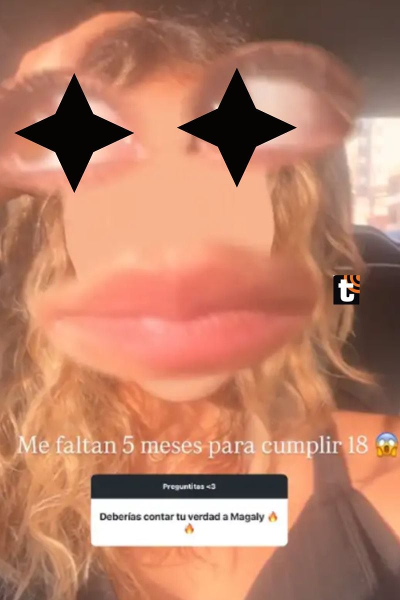 Hija de Christian Domínguez en su cuenta de Instagram.