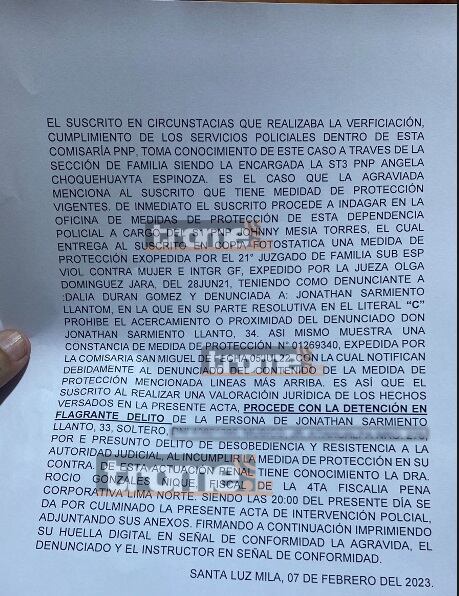 Parte Policial John Kelvin