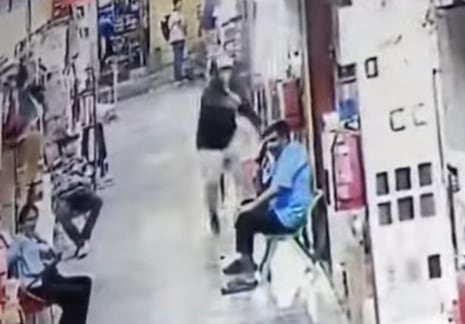 Sicario asesina comerciante ferretero en Las Malvinas de San Juan de Lurigancho | VIDEO