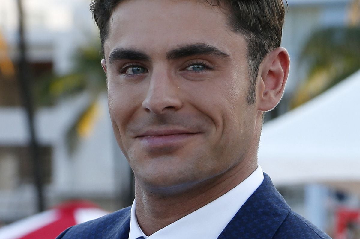 Zac Efron asiste al estreno mundial de "Baywatch" de Paramount Pictures en Miami Beach, Florida, el 13 de mayo de 2017 (Foto: Rhona Wise / AFP)