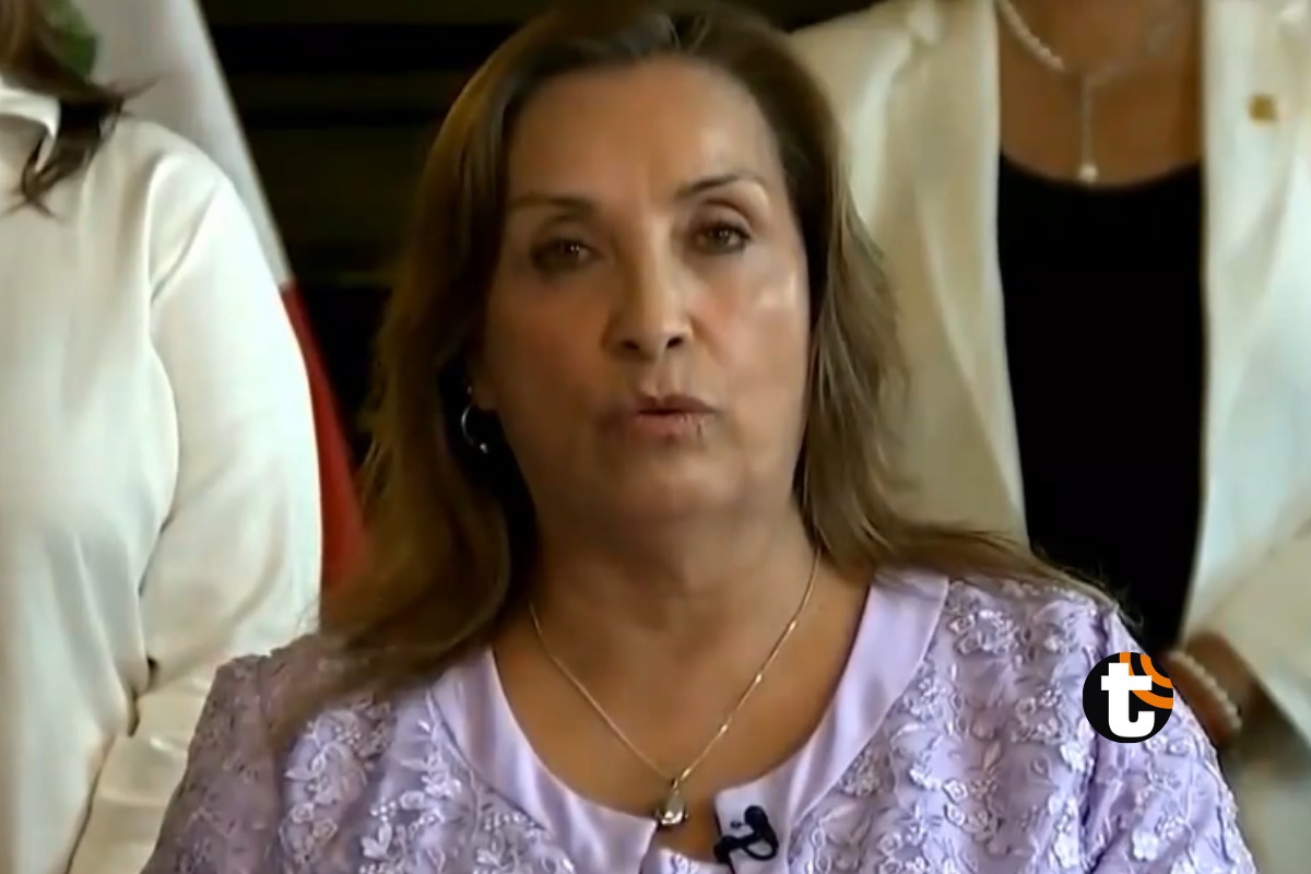 Dina Boluarte brinda mensaje a la Nación