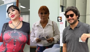 ¡Chollywood presente! Susy Díaz, Magaly, Gian Piero Díaz y más asistieron a votar en esta segunda vuelta