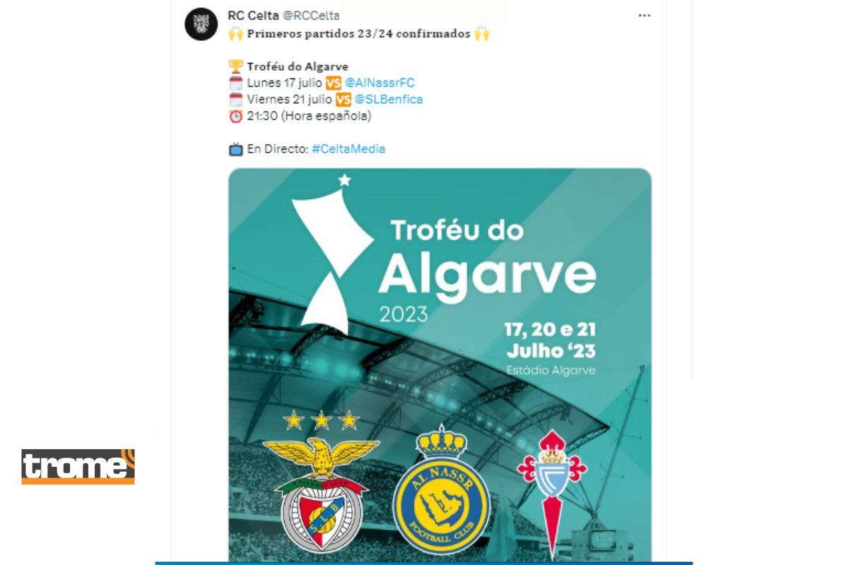 Celta de Vigo anuncia su inicio de temporada a lo grande (@RCCelta)