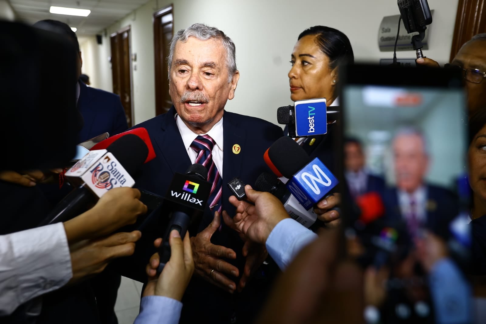 El presidente del Congreso, Fernando Rospigliosi.