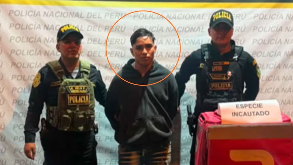 Lisandro Ricardo Asprilla Diart, de 22 años y nacionalidad venezolana, fue capturado horas después. Foto: Latina