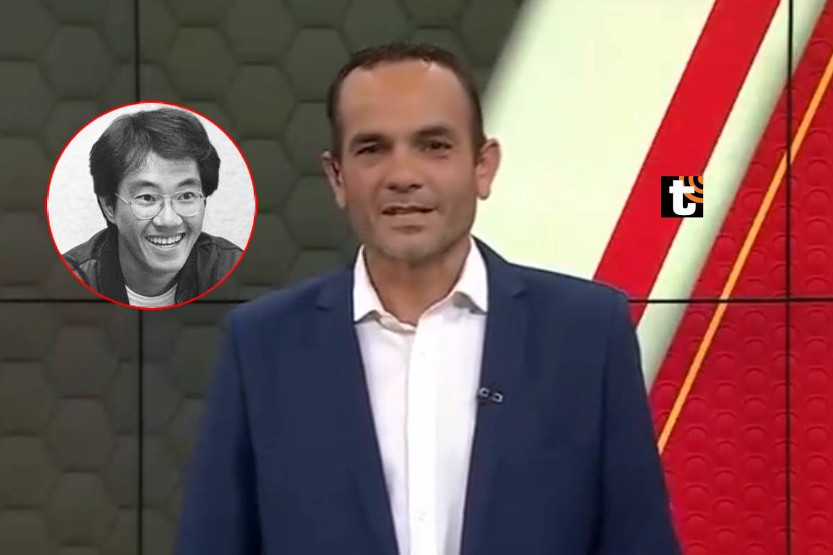 Coki Gonzales envió un sentido mensaje de despedida a Akira Toriyama, creador del famoso manga Dragon Ball. Foto: Captura Latina