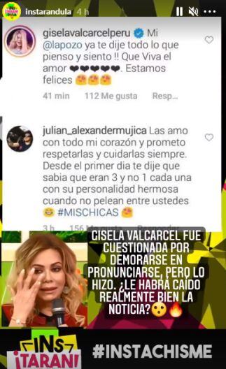 Julián Alexander y su mensaje a Ethel Pozo tras pedirle la mano