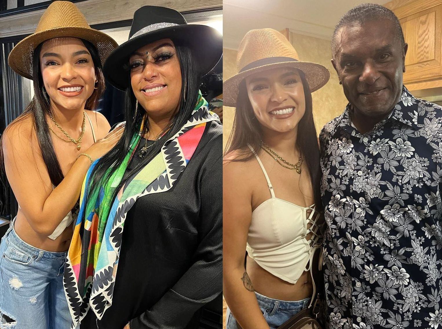 Cielo Torres se luce con reconocidos salseros en Puerto Rico. (Foto: Instagram)