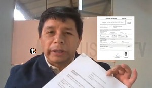 Pedro Castillo se afilia a nuevo partido político y amenaza con regreso a la presidencia: “Volveré”