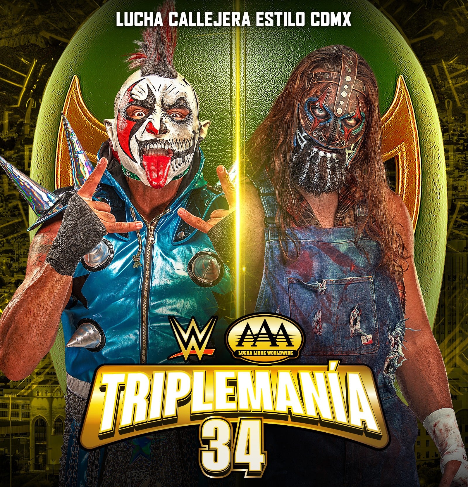 No te pierdas Triplemanía Lucha Libre AAA. (WWE)