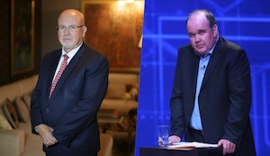 Carlos Bruce y Rafael López Aliaga se enfrentan en redes sociales a una semana de elecciones: “¿Estás nerviosa, bebita?”