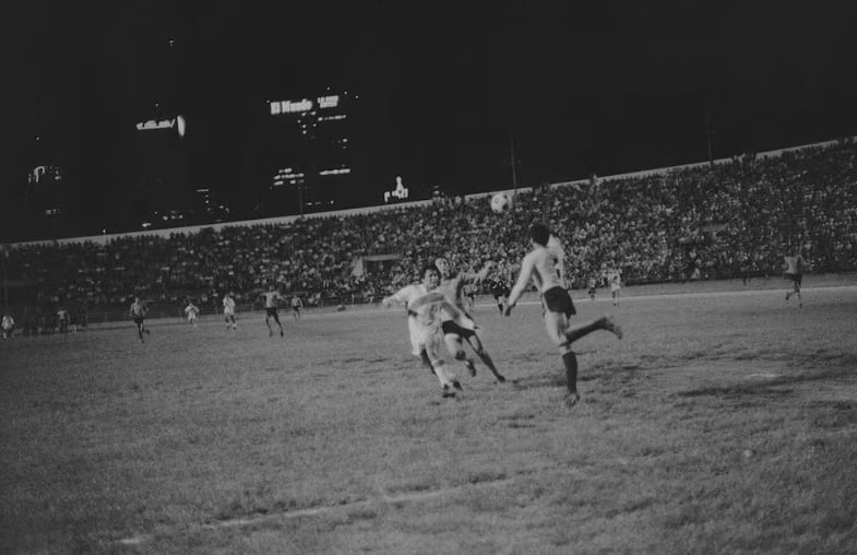 Hugo Sotil jugó en la final de Copa América contra Colombia y anotó el único gol del partido. (Foto: GEC Archivo Histórico).