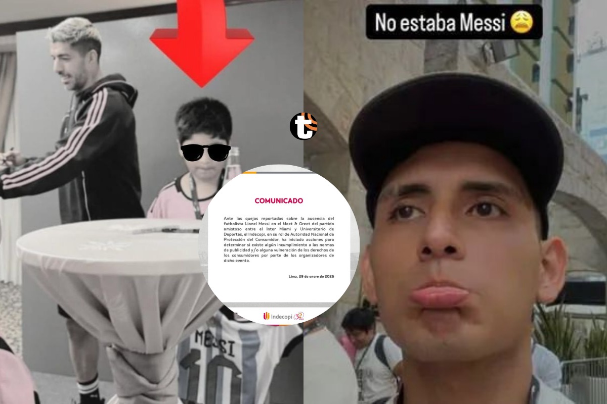 Indecopi se pronunció sobre la ausencia de Messi en Meet & Greet.
