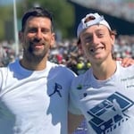 Ignacio Buse recibió el saludo y las felicitaciones de Novak Djokovic, tras ganar el ATP de Hamburgo: “El primero de muchos”