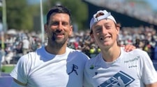 Ignacio Buse recibió el saludo y las felicitaciones de Novak Djokovic, tras ganar el ATP de Hamburgo: “El primero de muchos”