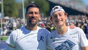Ignacio Buse recibió el saludo y las felicitaciones de Novak Djokovic, tras ganar el ATP de Hamburgo: “El primero de muchos”