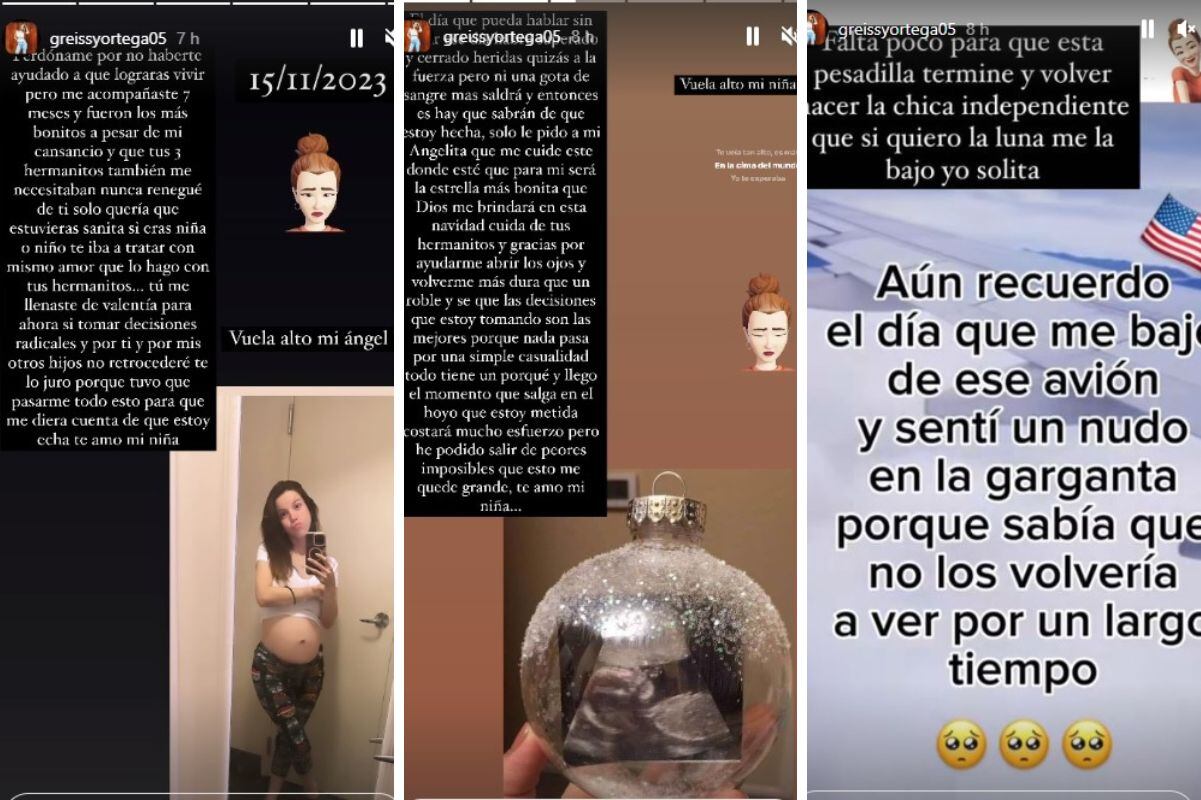 Mensajes de Instagram de Greissy Ortega