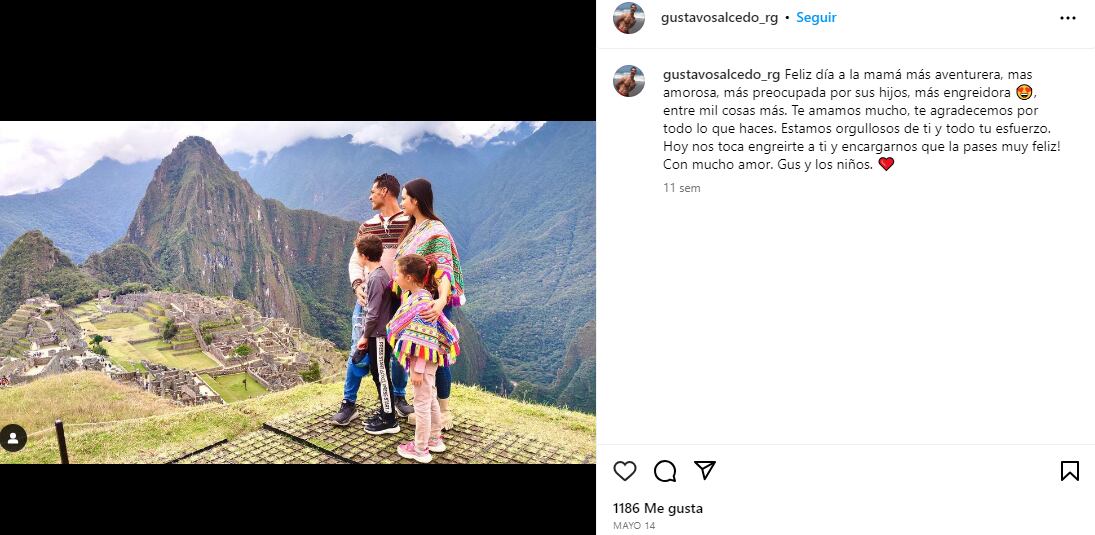 Último post de Gustavo Salcedo a Maju Mantilla