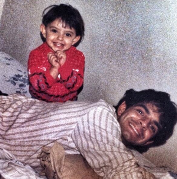 Aislinn Derbez y su padre Eugenio Derbez (Foto: Instagram)